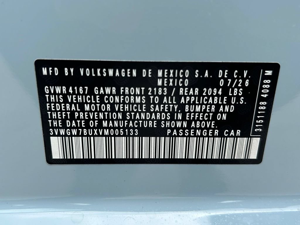New 2027 Volkswagen Jetta SEL FWD image 48