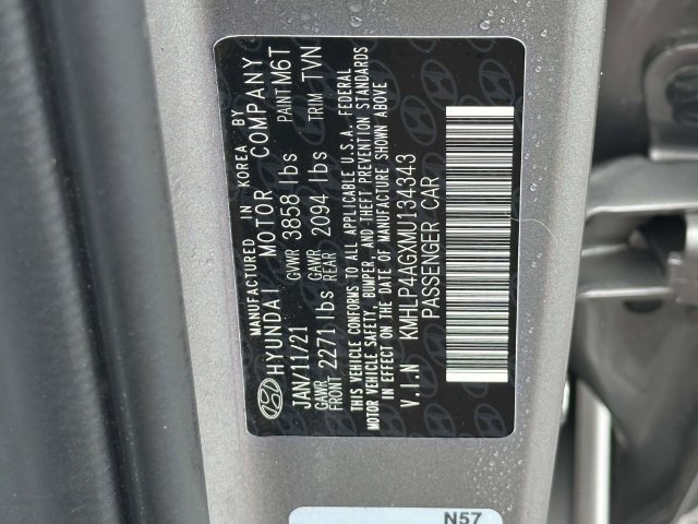 Used 2021 Hyundai Elantra Limited FWD image 30