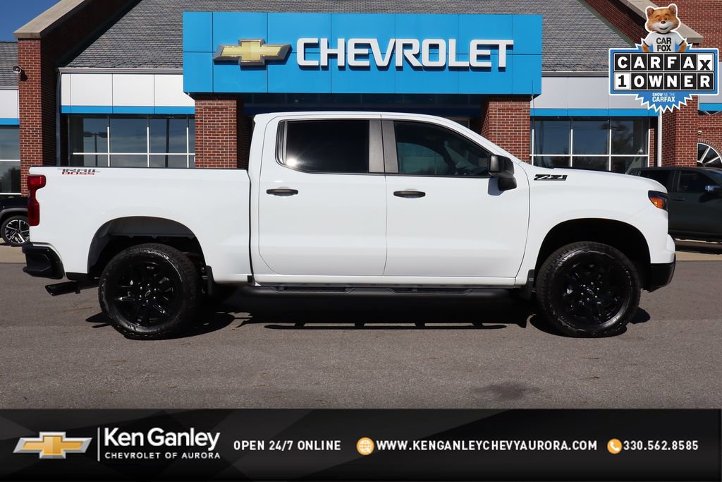 Used 2025 Chevrolet Silverado 1500 Custom Trail Boss w/ Turbomax Blackout Package