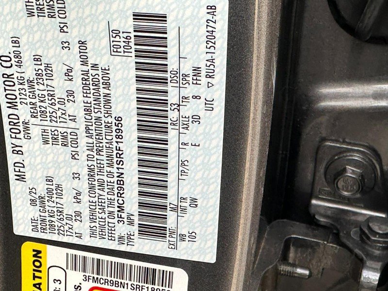 New 2025 Ford Bronco Sport Big Bend w/ Convenience Package image 15