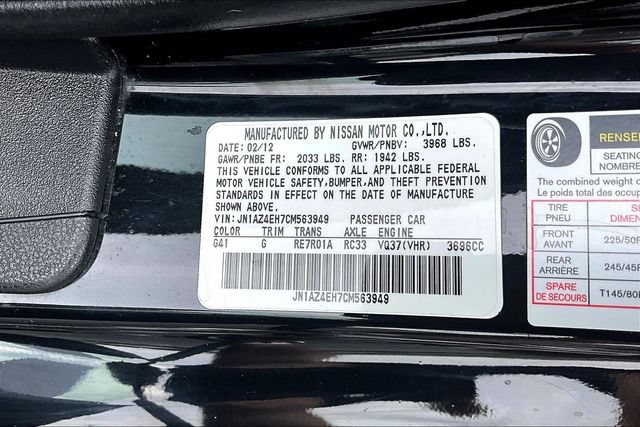 Used 2012 Nissan 370Z Coupe RWD image 17