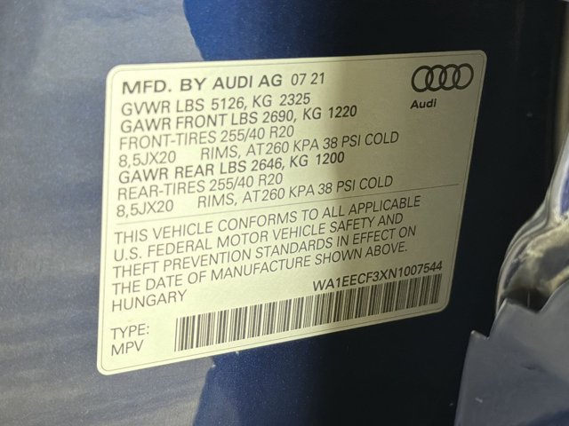 Used 2022 Audi Q3 2.0T Premium Plus w/ Premium Plus Package AWD/4WD image 29