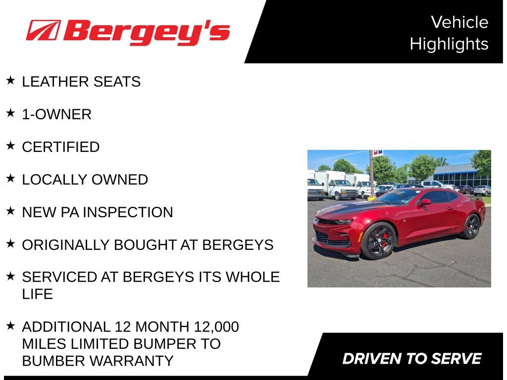 Used 2022 Chevrolet Camaro SS RWD image 4