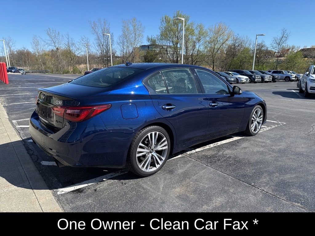Certified 2023 INFINITI Q50 Sensory AWD/4WD image 4