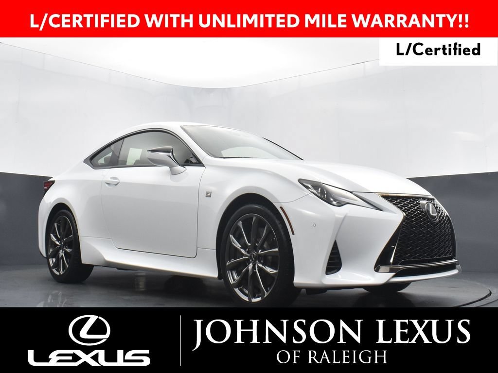 Certified 2022 Lexus RC 300 F Sport w/ Accessory Package RWD image 1