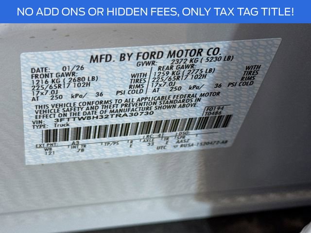 New 2026 Ford Maverick XLT image 29