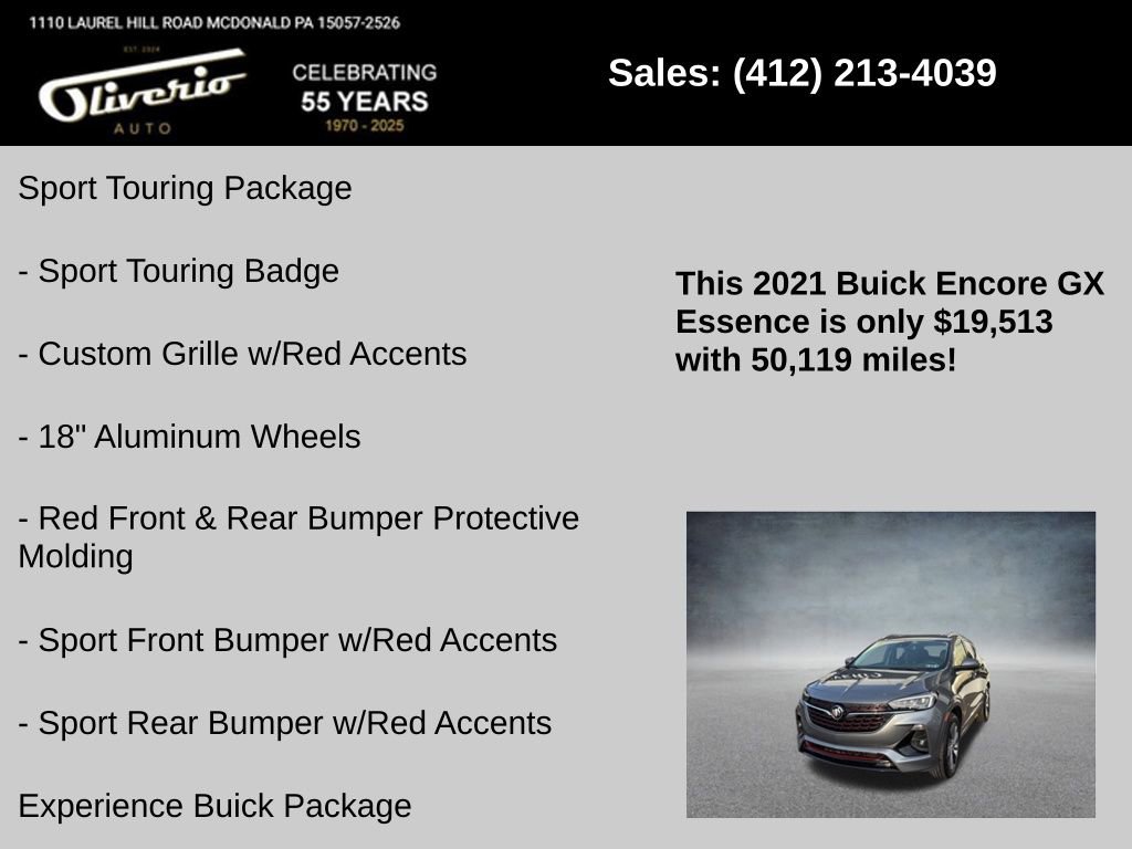 Used 2021 Buick Encore GX Essence w/ Advanced Technology Package image 10