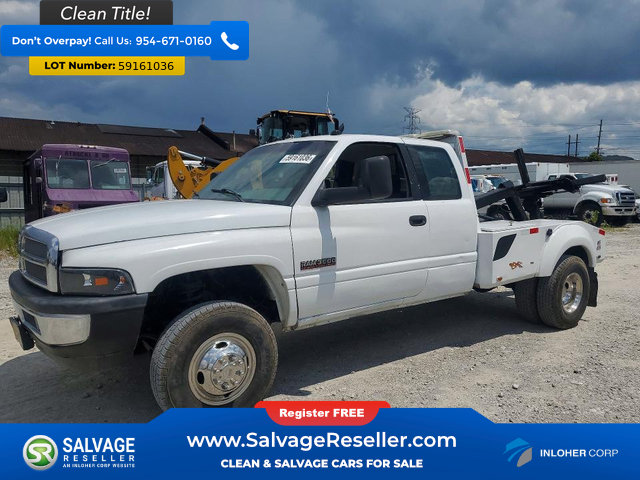 Used 1995 Dodge Ram 3500 Truck 4x4 Club Cab