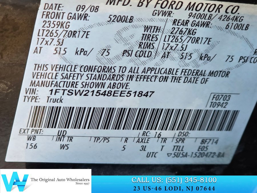Used 2008 Ford F250 XLT AWD/4WD image 25