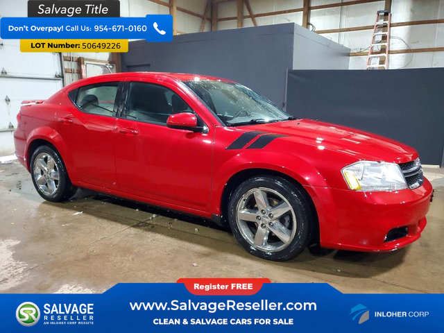 Used 2013 Dodge Avenger SXT w/ Sun/Sound Group FWD image 5