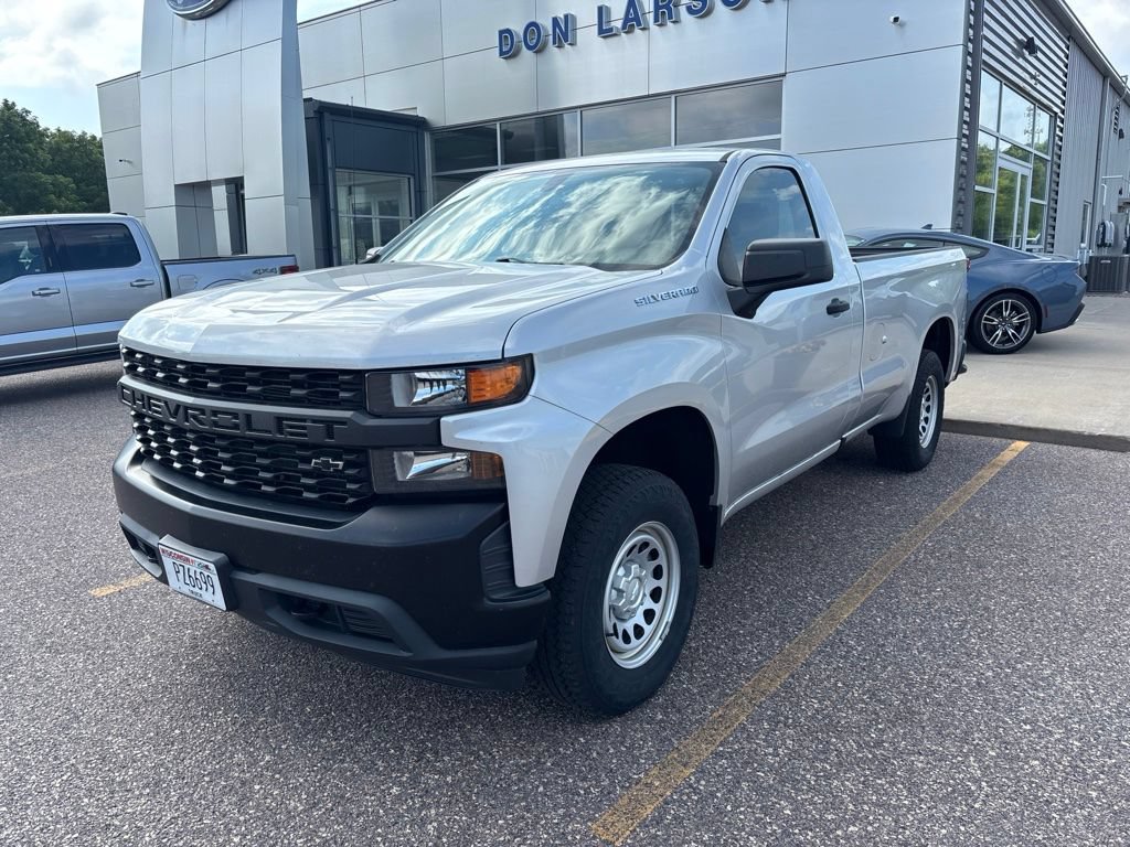 Used 2020 Chevrolet Silverado 1500 W/T w/ Snow Plow Prep Package AWD/4WD image 1