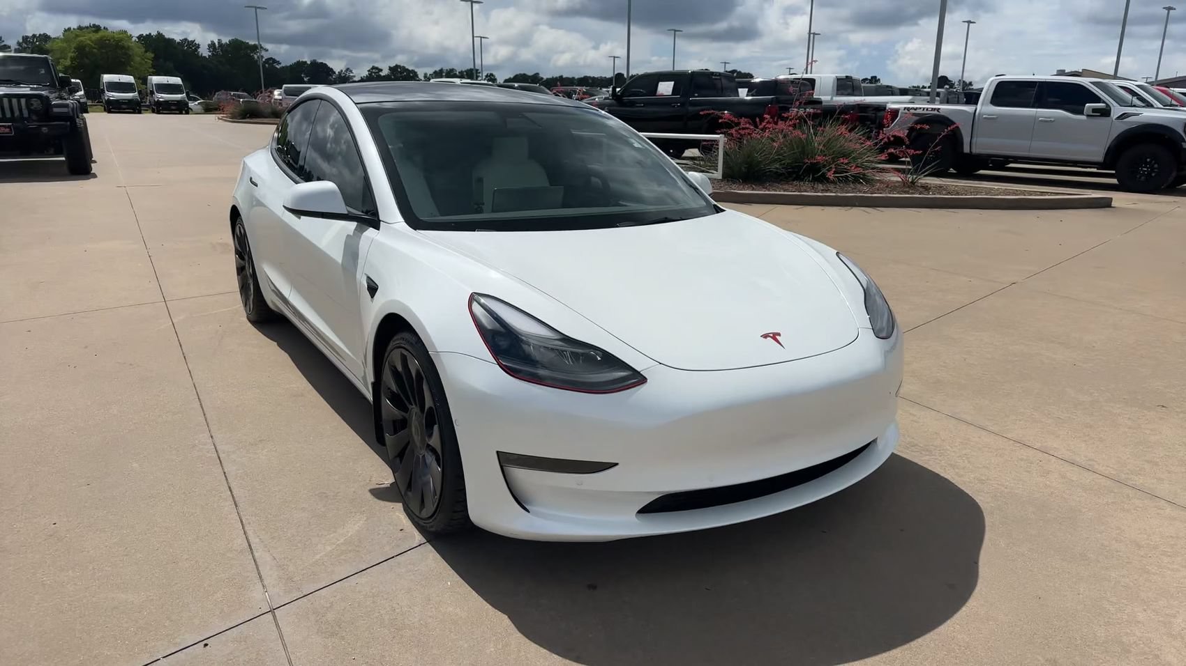 Used 2021 Tesla Model 3 Performance AWD/4WD image 2