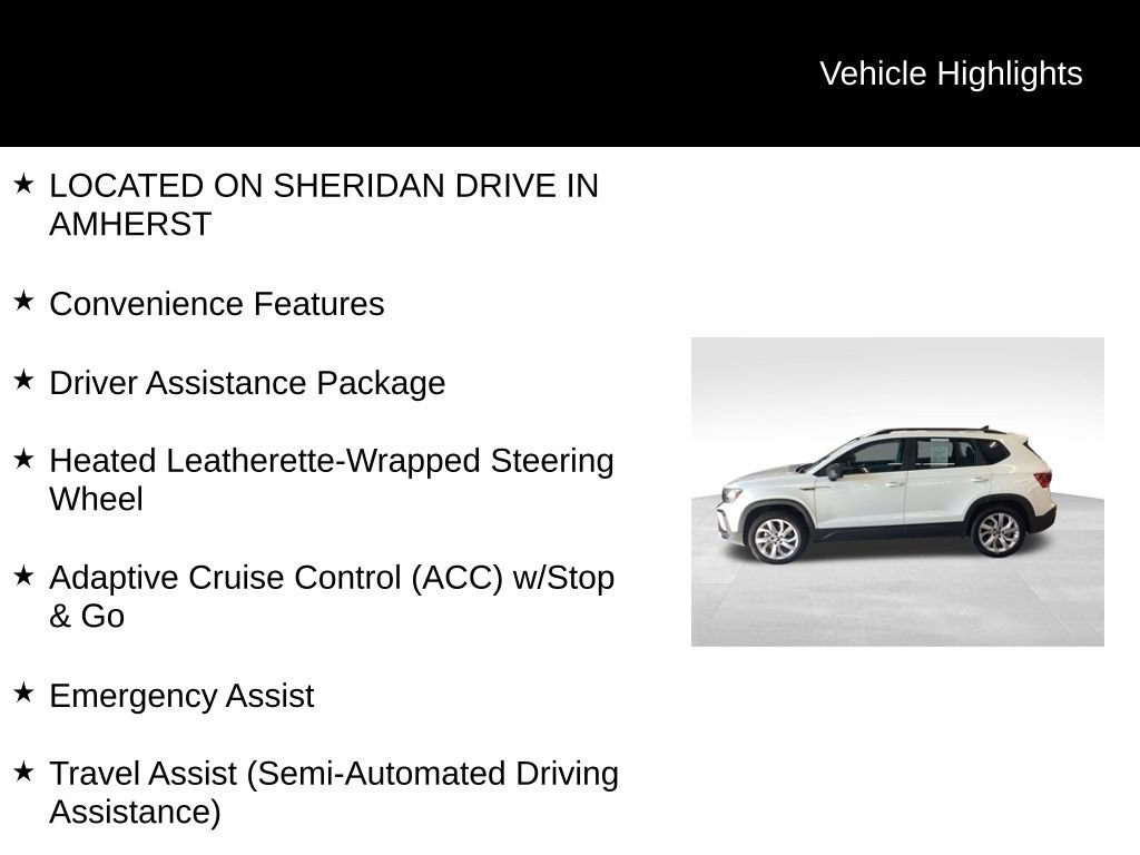 Used 2023 Volkswagen Taos S w/ Driver Assistance Package AWD/4WD image 5