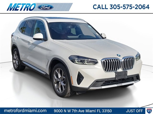 Used 2022 BMW X3 xDrive30i w/ Premium Package 2