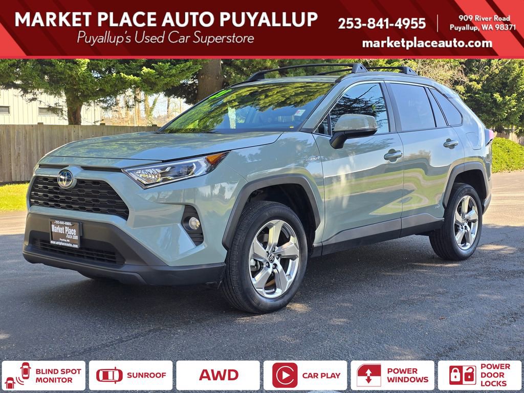 Used 2021 Toyota RAV4 XLE Premium AWD/4WD image 1