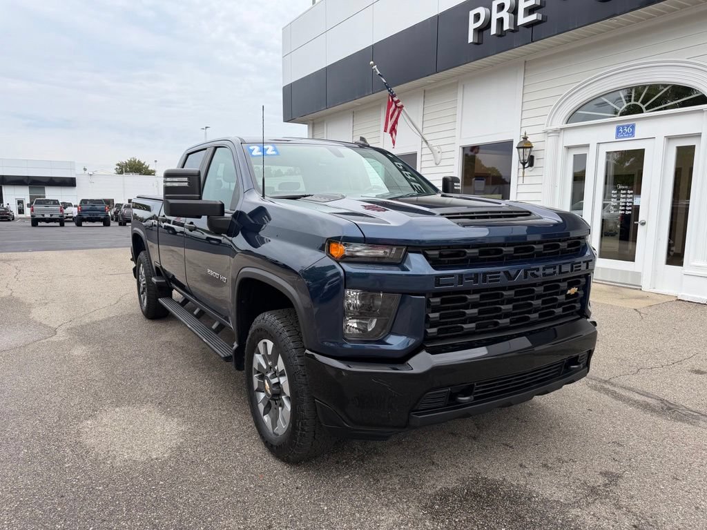 Certified 2022 Chevrolet Silverado 2500 Custom w/ Custom Convenience Package AWD/4WD image 3
