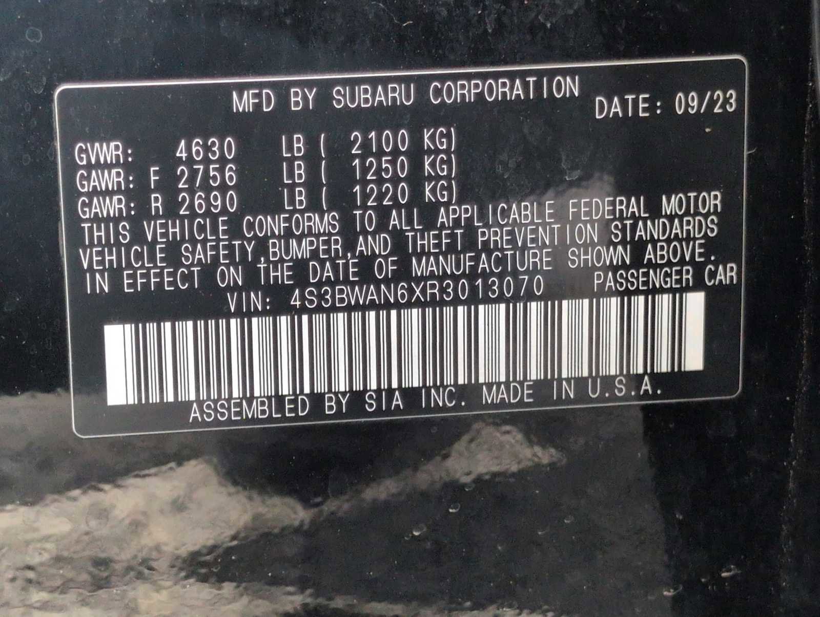 Used 2024 Subaru Legacy Limited image 36