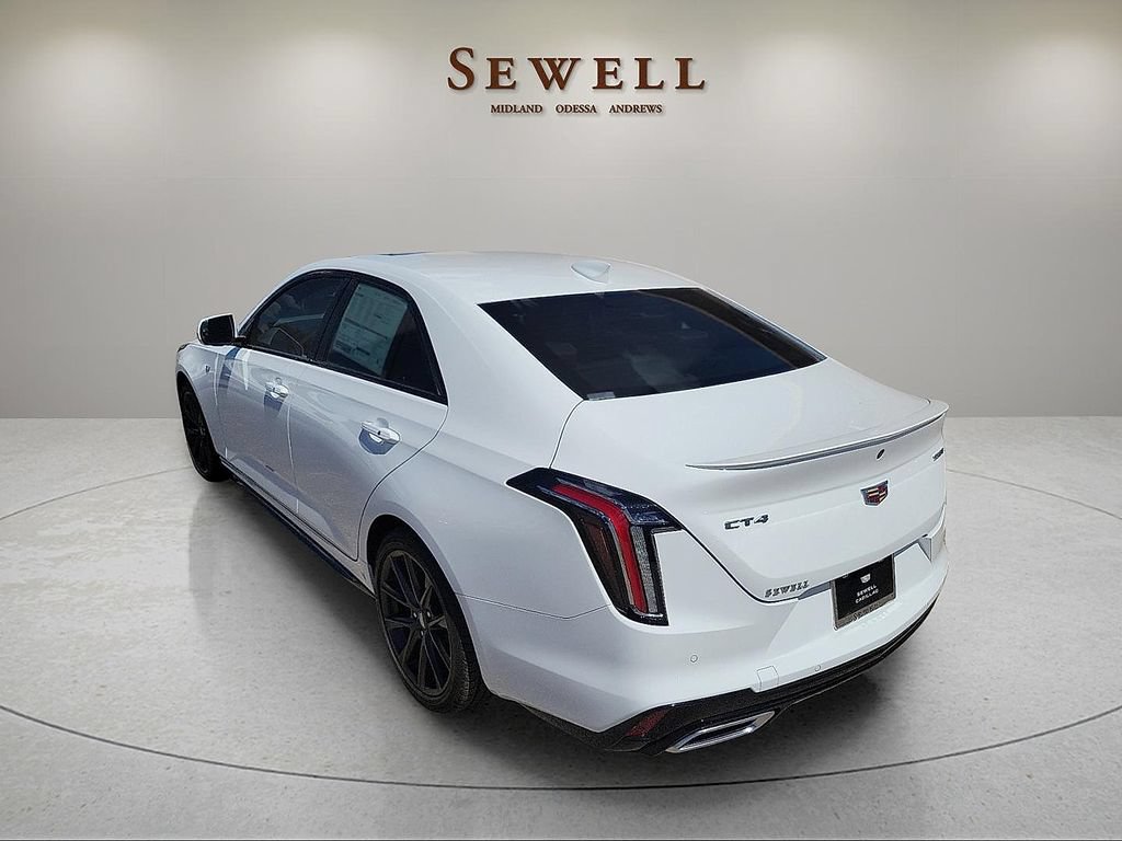 Certified 2025 Cadillac CT4 Sport w/ Climate Package RWD image 3