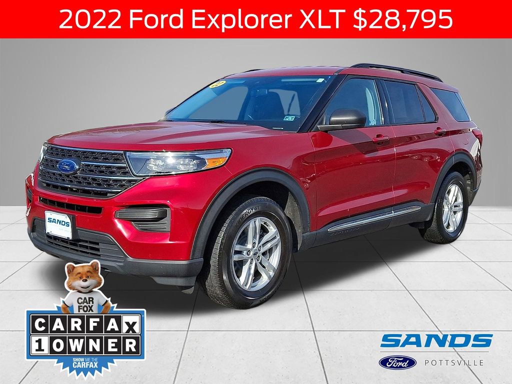 Used 2022 Ford Explorer XLT w/ Class IV Trailer Tow Package image 1