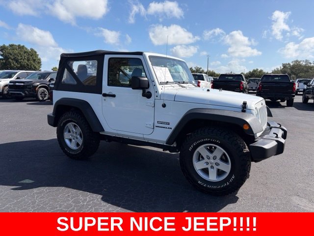 Used 2017 Jeep Wrangler Sport w/ Quick Order Package 24S