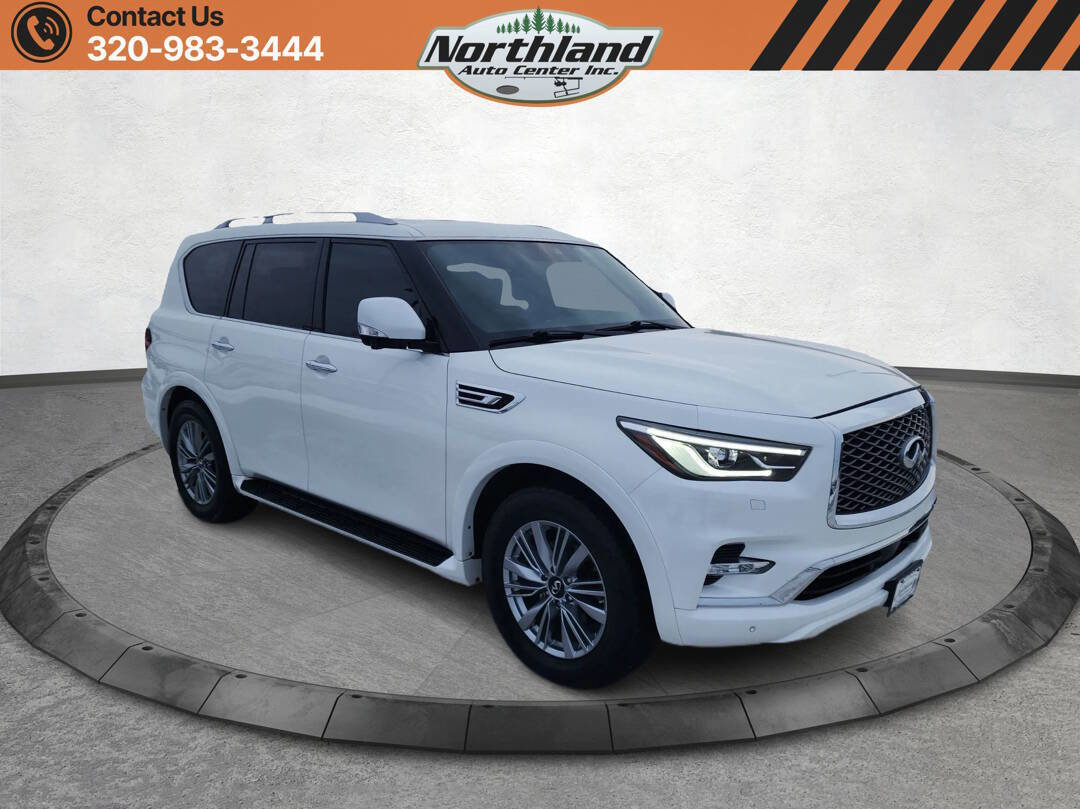 Used 2021 INFINITI QX80 Premium Select AWD/4WD image 3
