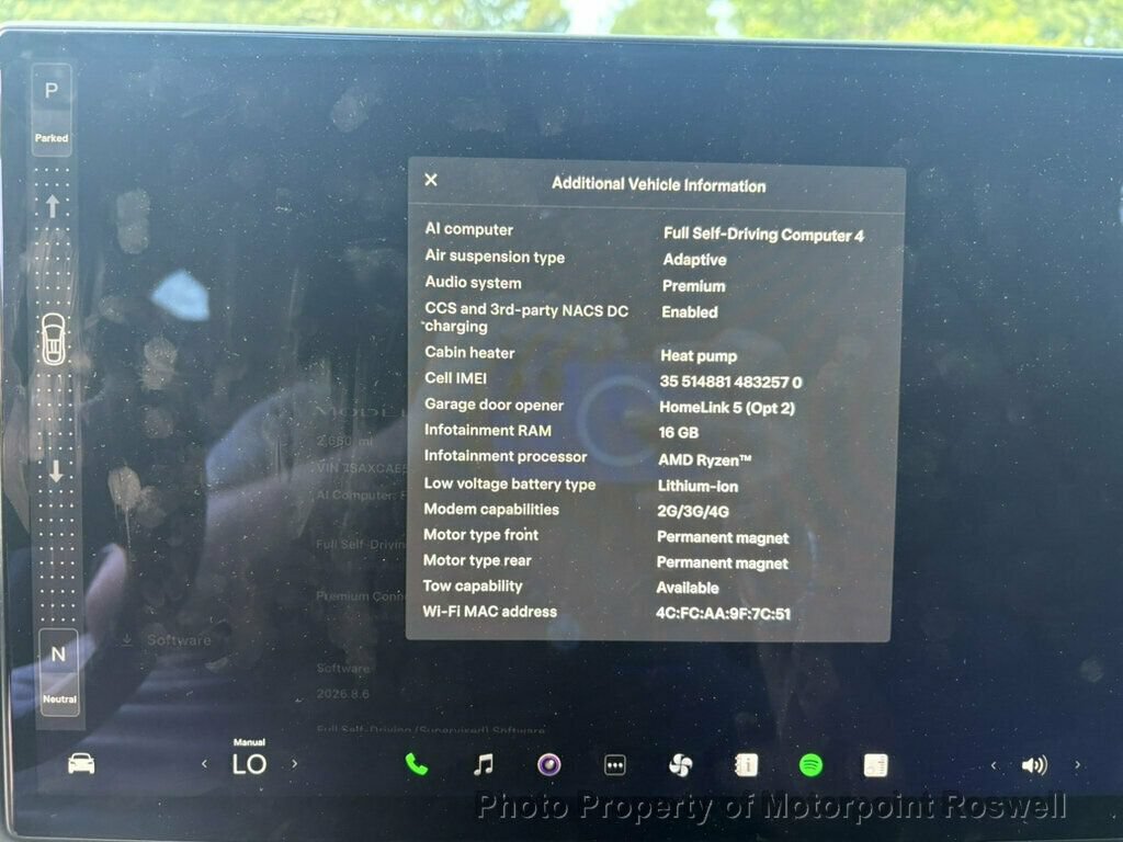 Used 2026 Tesla Model X AWD/4WD image 20