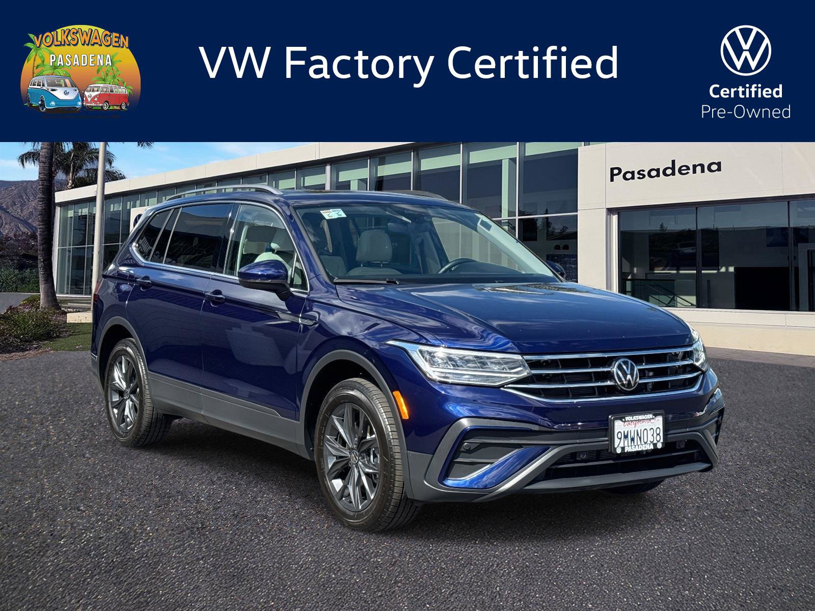 Certified 2024 Volkswagen Tiguan SE w/ Panoramic Sunroof Package