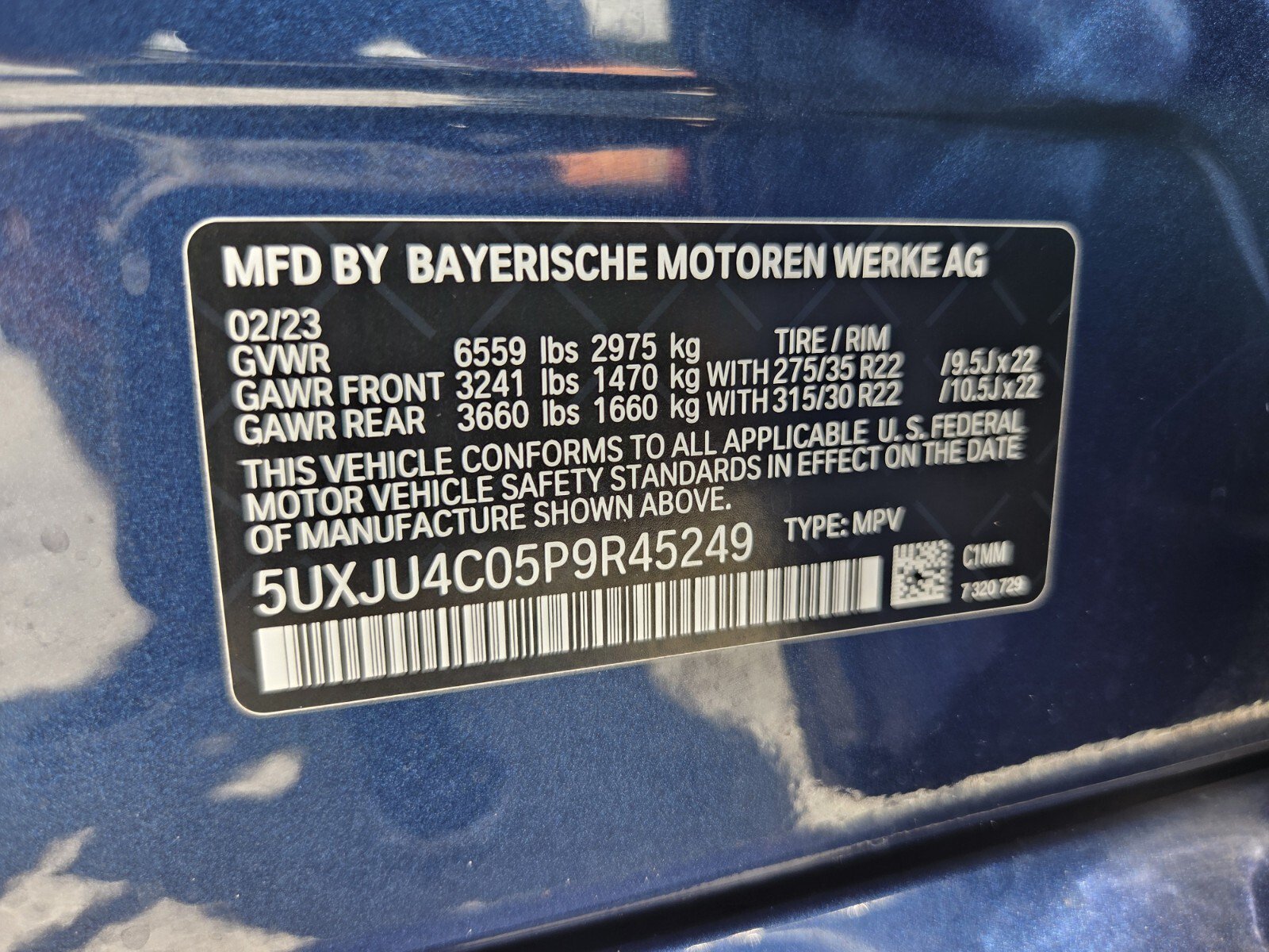 Used 2023 BMW X5 M50i w/ Executive Package AWD/4WD image 19