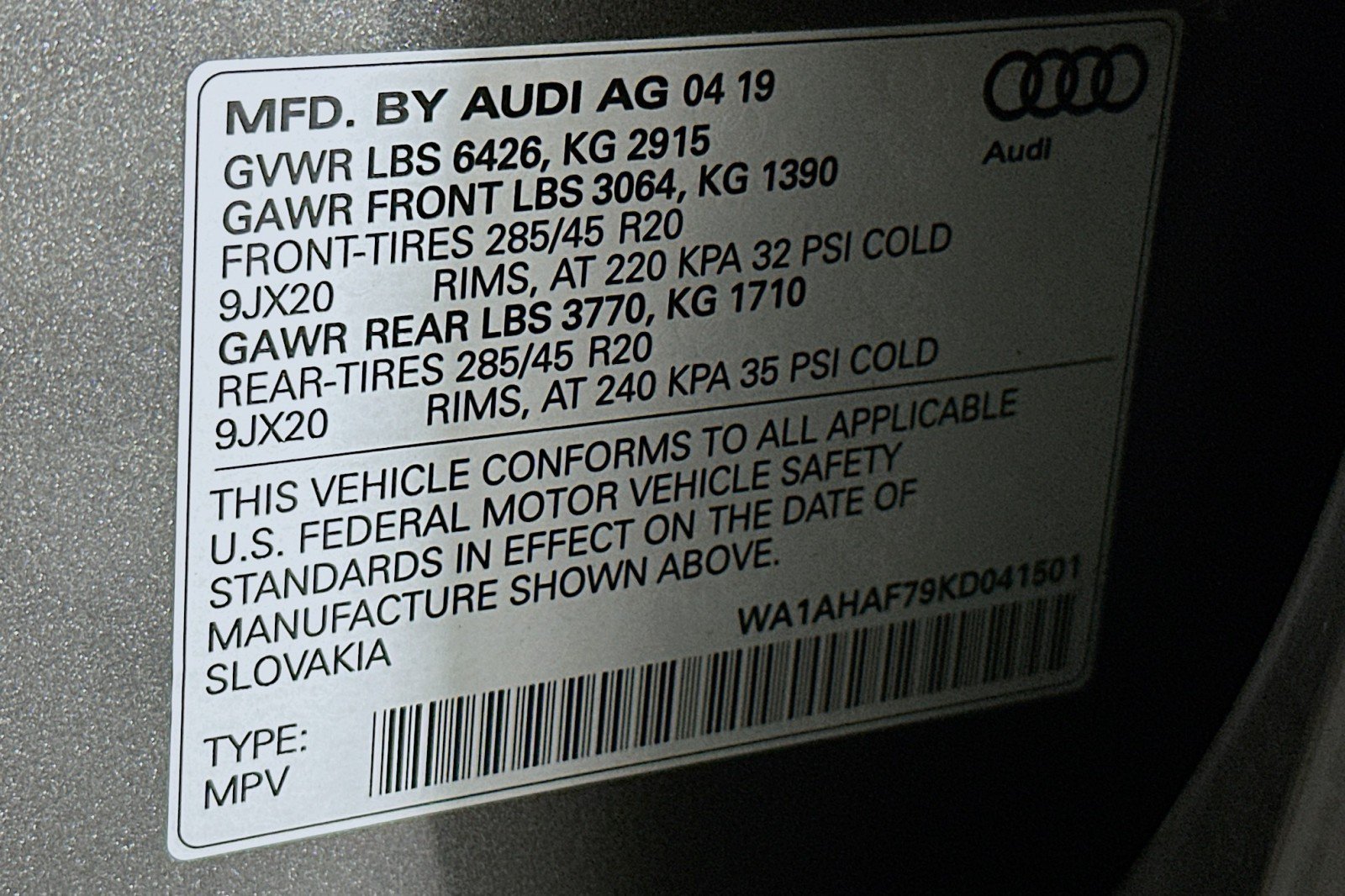 Used 2019 Audi Q7 2.0T Premium AWD/4WD image 25