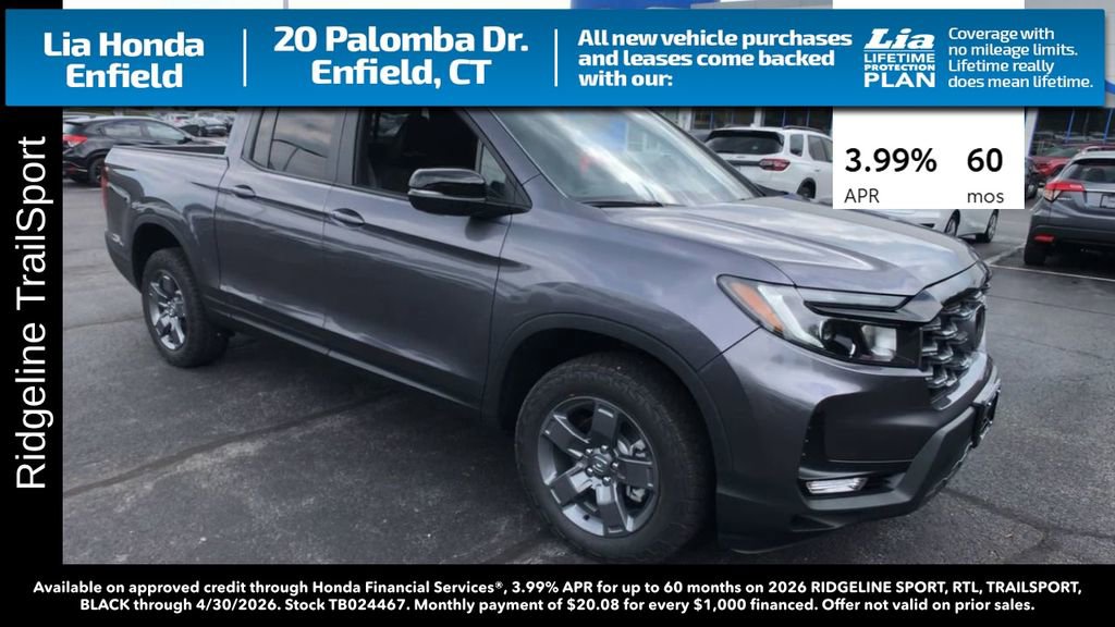 New 2026 Honda Ridgeline TrailSport image 2