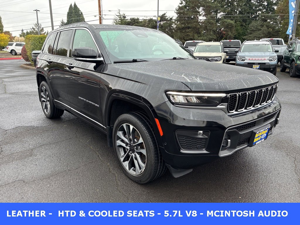 Used 2022 Jeep Grand Cherokee Overland w/ MOPAR Finishing Package