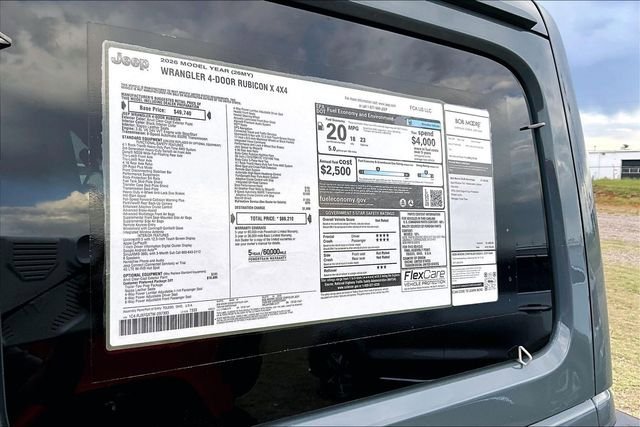 New 2026 Jeep Wrangler Unlimited Rubicon AWD/4WD image 12