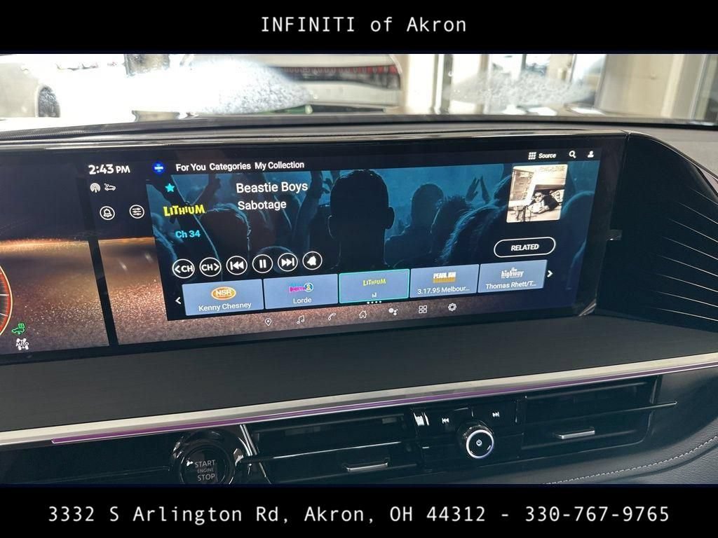 Certified 2025 INFINITI QX80 Sensory AWD/4WD image 76