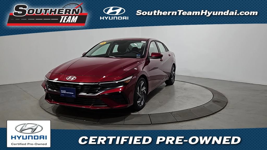 Certified 2025 Hyundai Elantra SEL