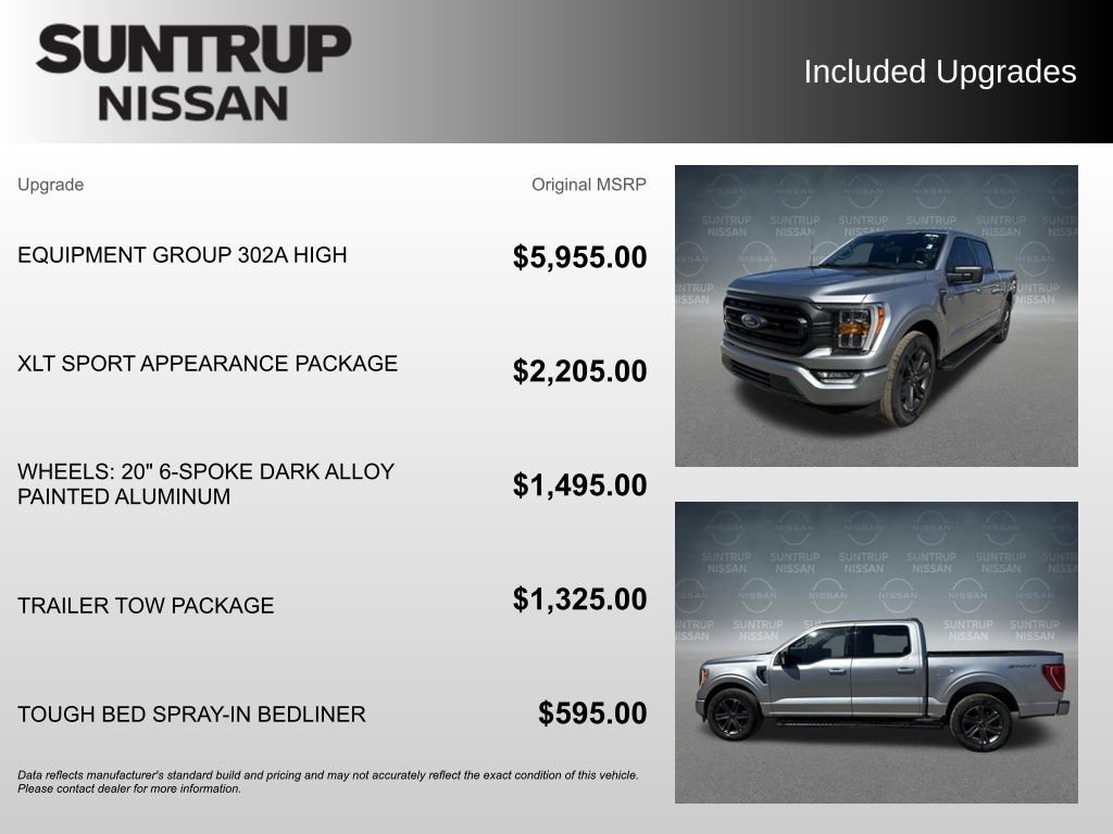 Used 2023 Ford F150 XLT w/ Equipment Group 302A High image 2