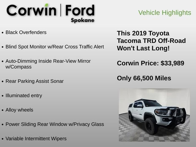 Used 2019 Toyota Tacoma TRD Off-Road w/ Technology Package image 24
