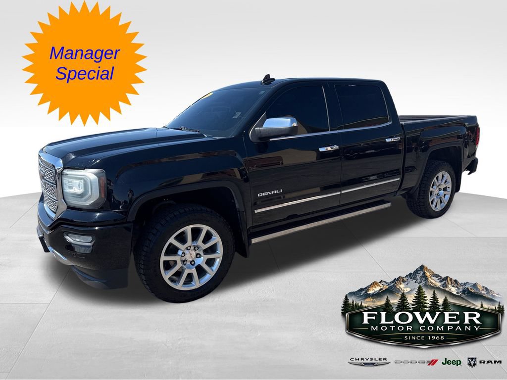 Used 2016 GMC Sierra 1500 Denali w/ Enhanced Driver Alert Package AWD/4WD image 1