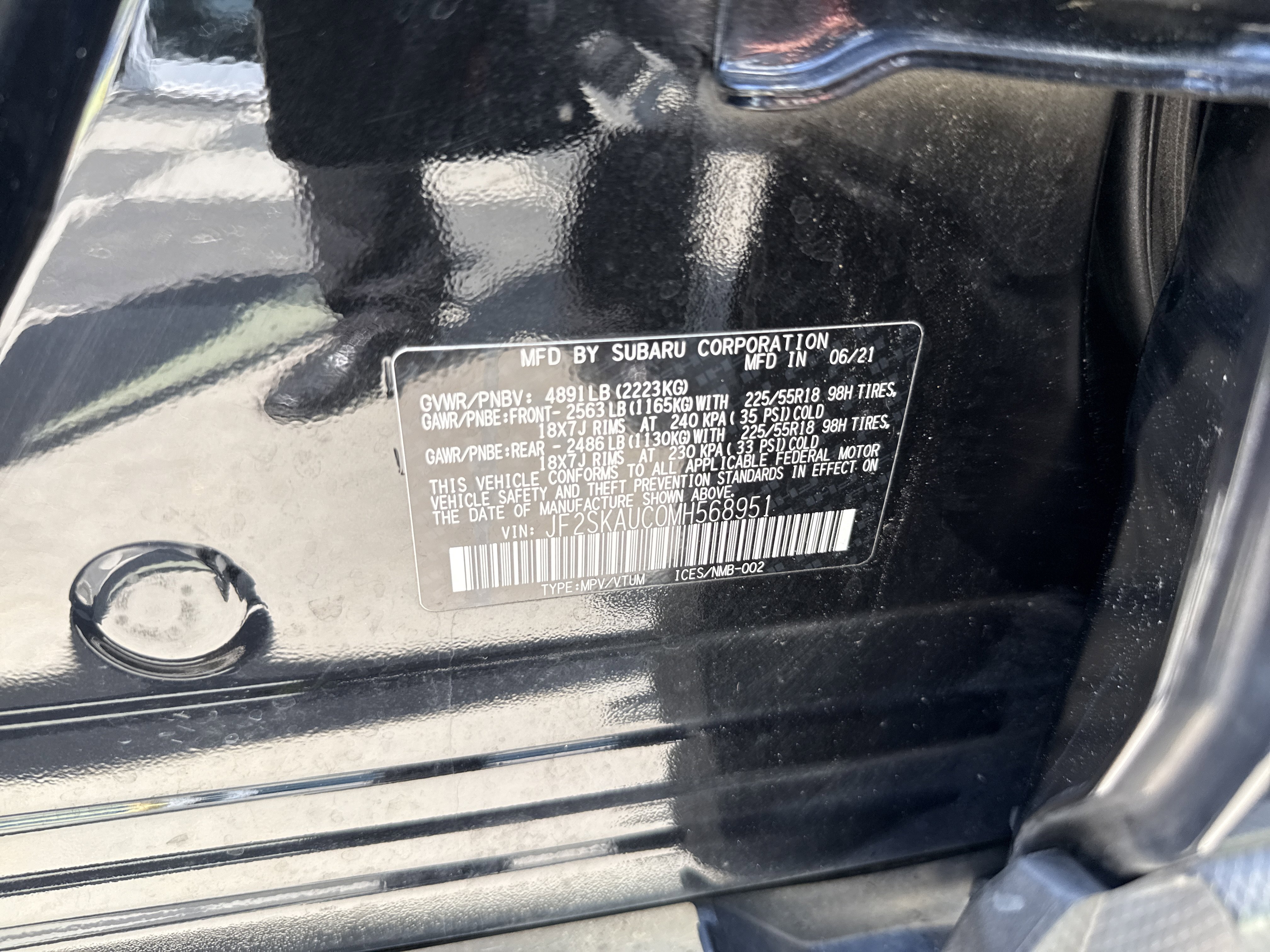 Used 2021 Subaru Forester Limited w/ Popular Package #3 AWD/4WD image 36