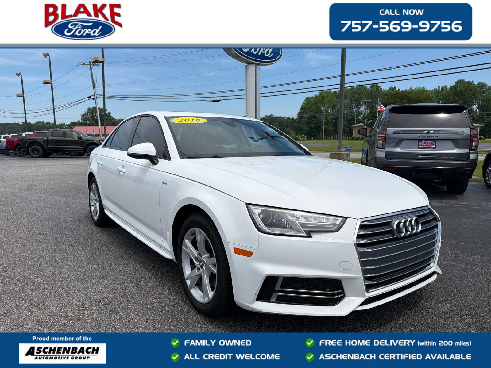 Used 2018 Audi A4 2.0T Ultra Premium FWD image 1