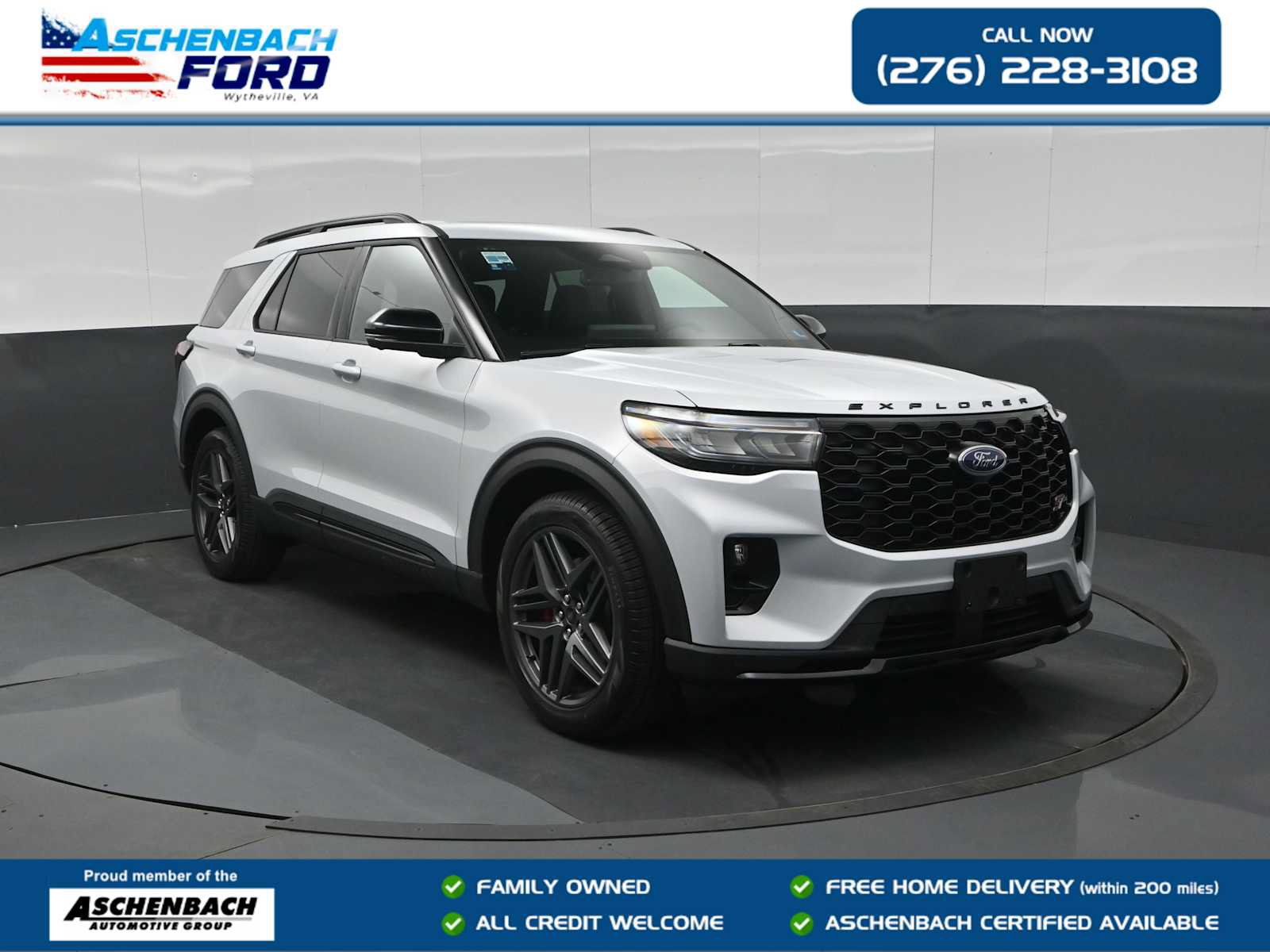 New 2026 Ford Explorer ST w/ Sun And Sound Package AWD/4WD image 1