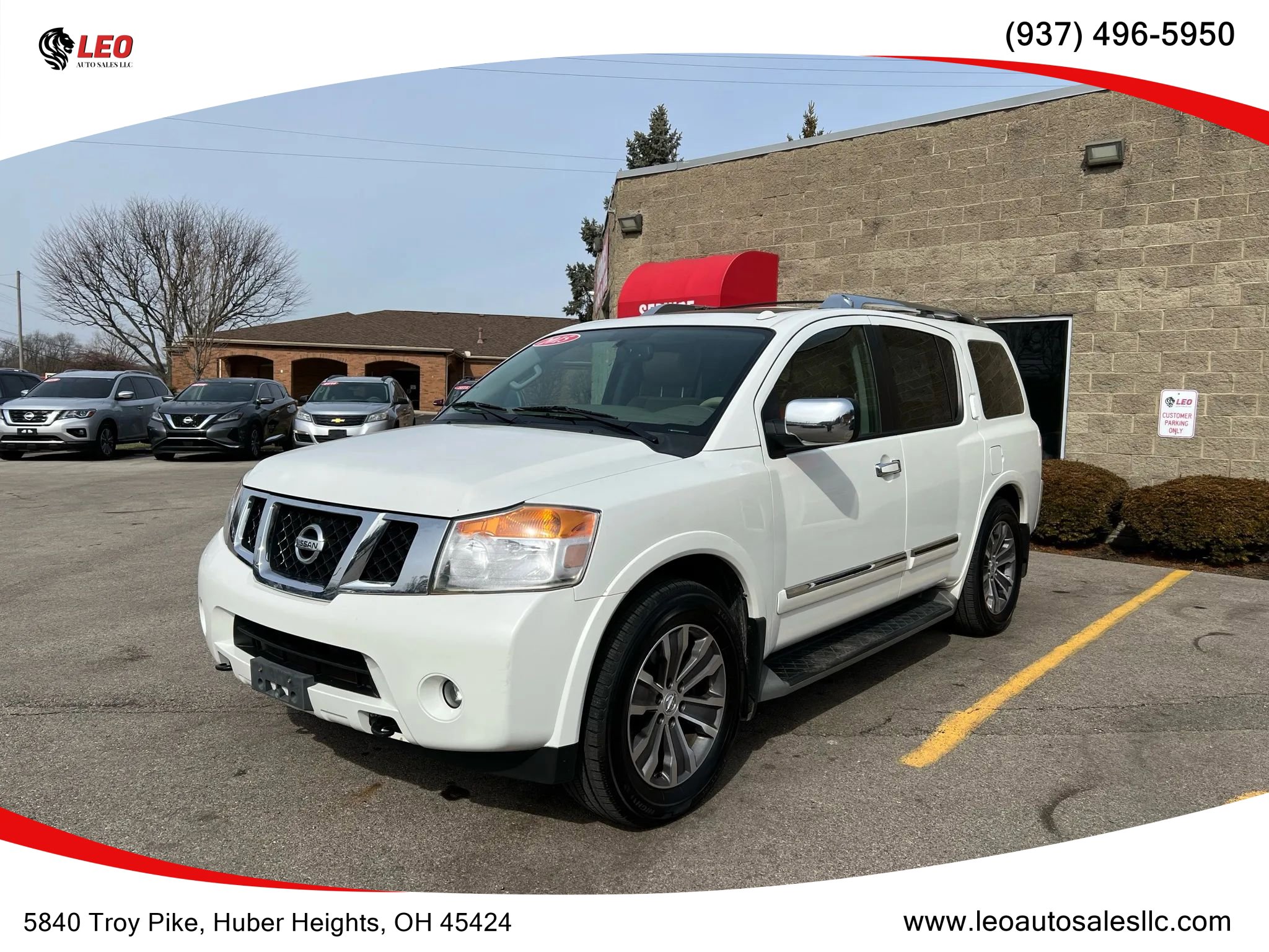 Used 2015 Nissan Armada SL w/ Moonroof Package
