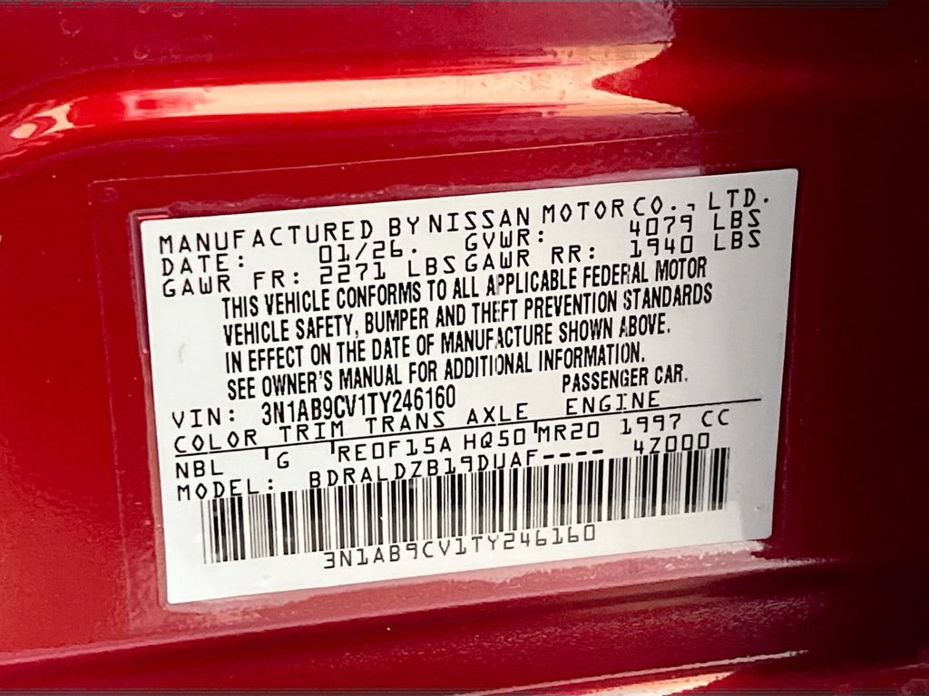 New 2026 Nissan Sentra SV w/ SV Convenience Package FWD image 31