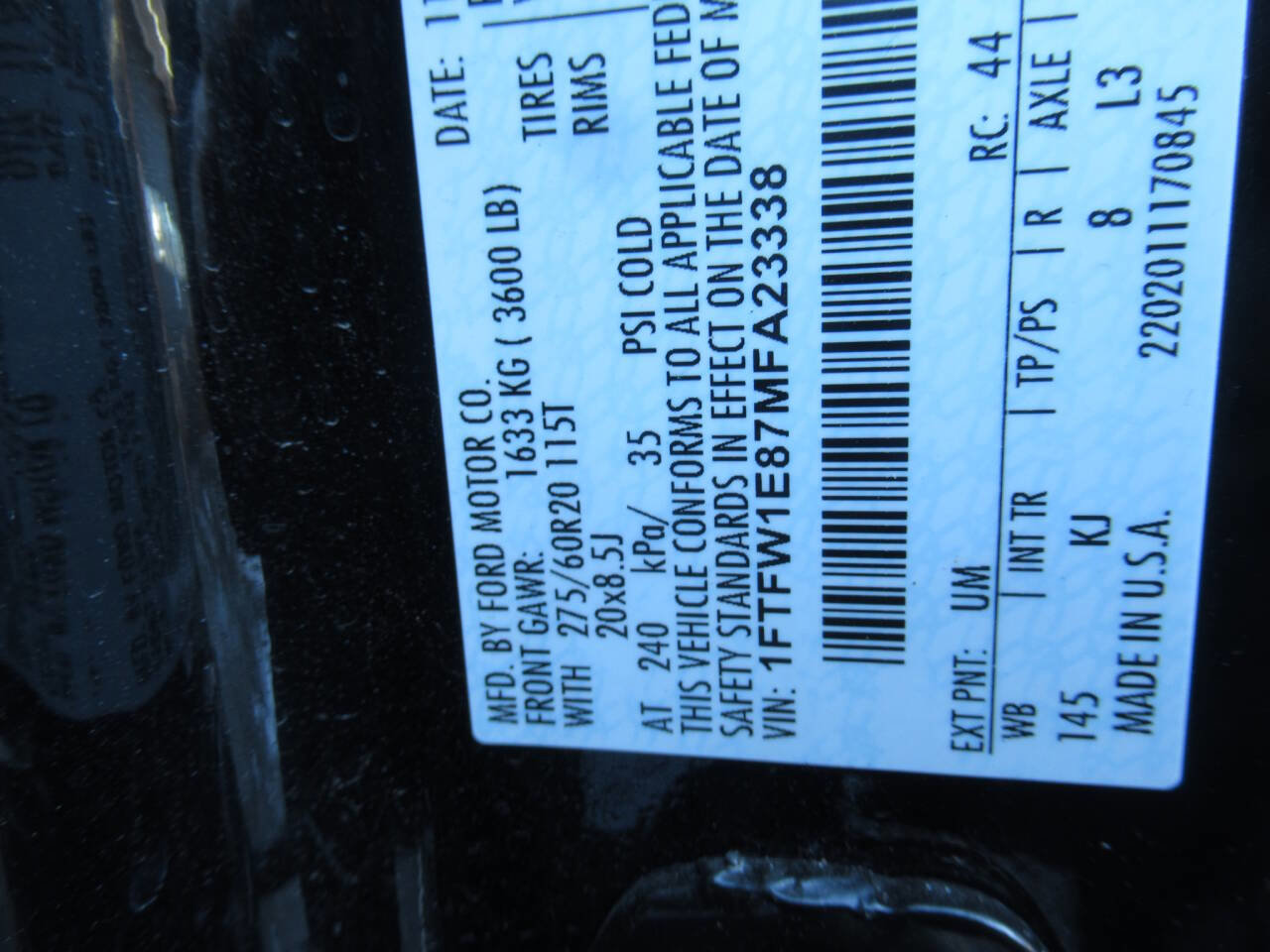 Used 2021 Ford F150 King Ranch w/ Equipment Group 601A High image 29