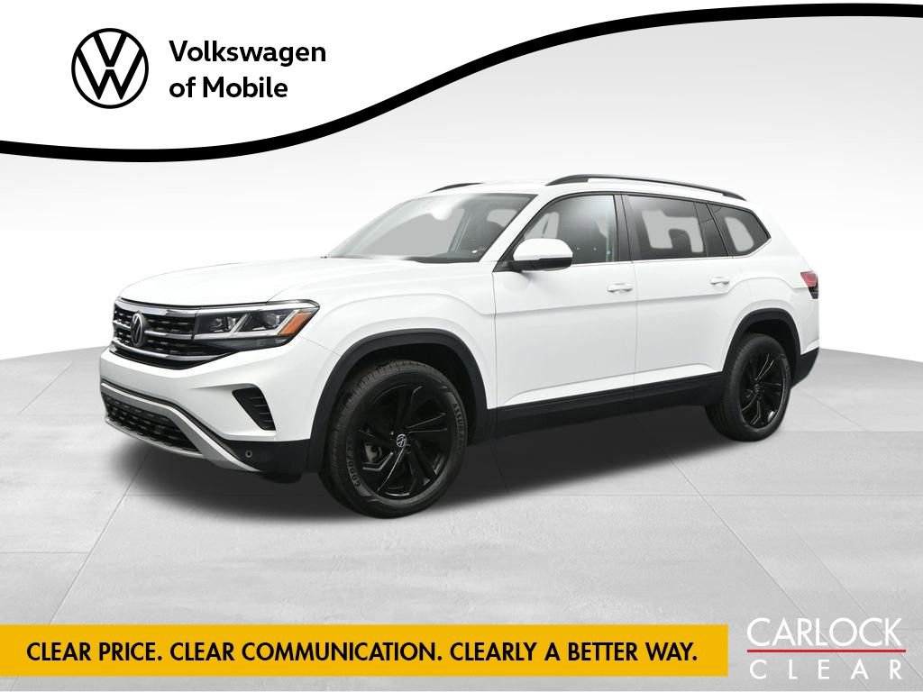 Used 2022 Volkswagen Atlas SE w/ Black Wheel Package image 1