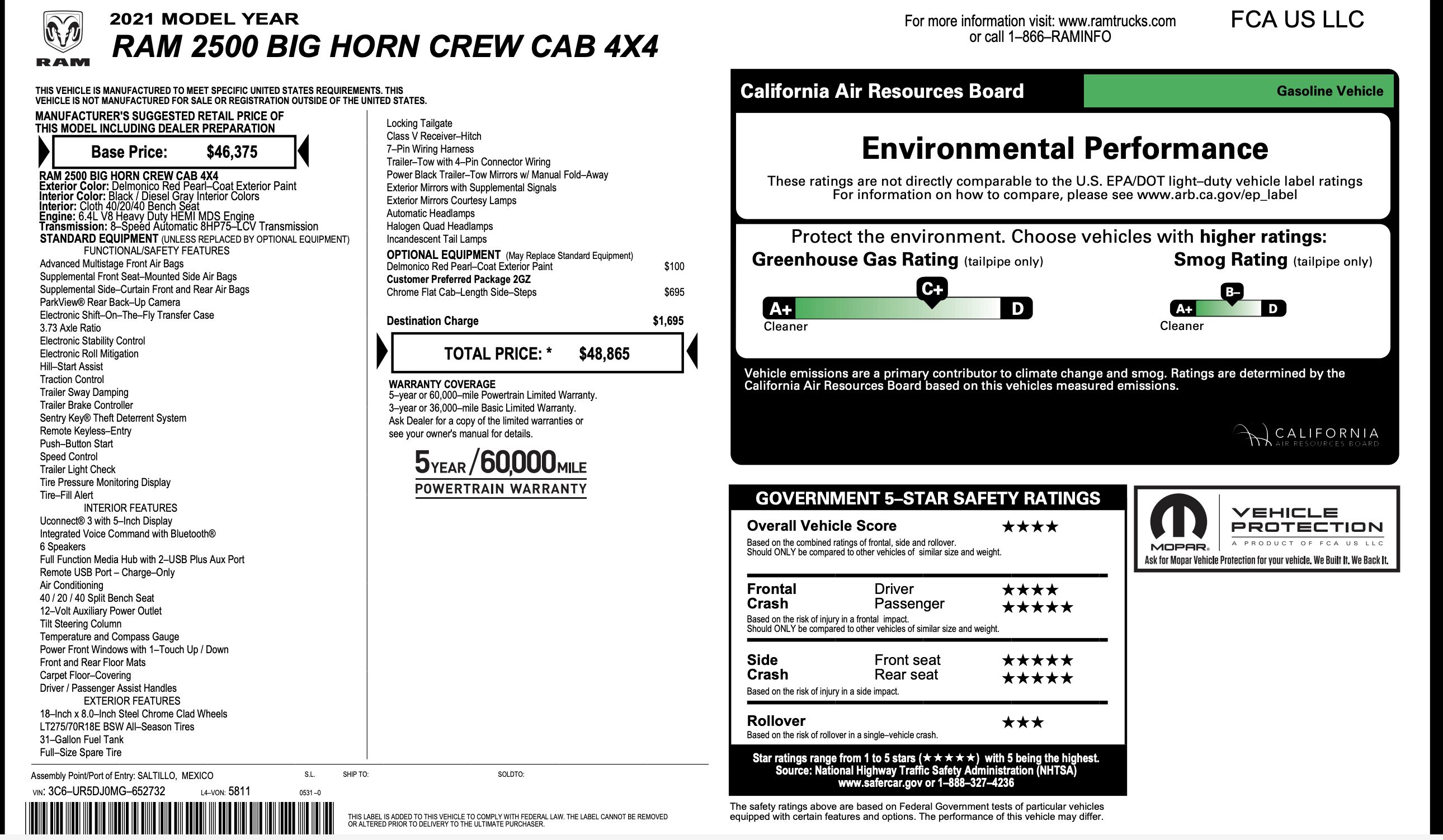 Used 2021 RAM 2500 Big Horn image 2
