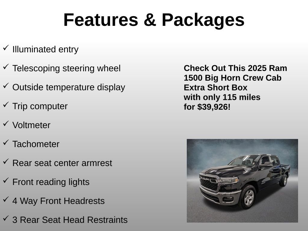 Used 2025 RAM 1500 Big Horn image 25
