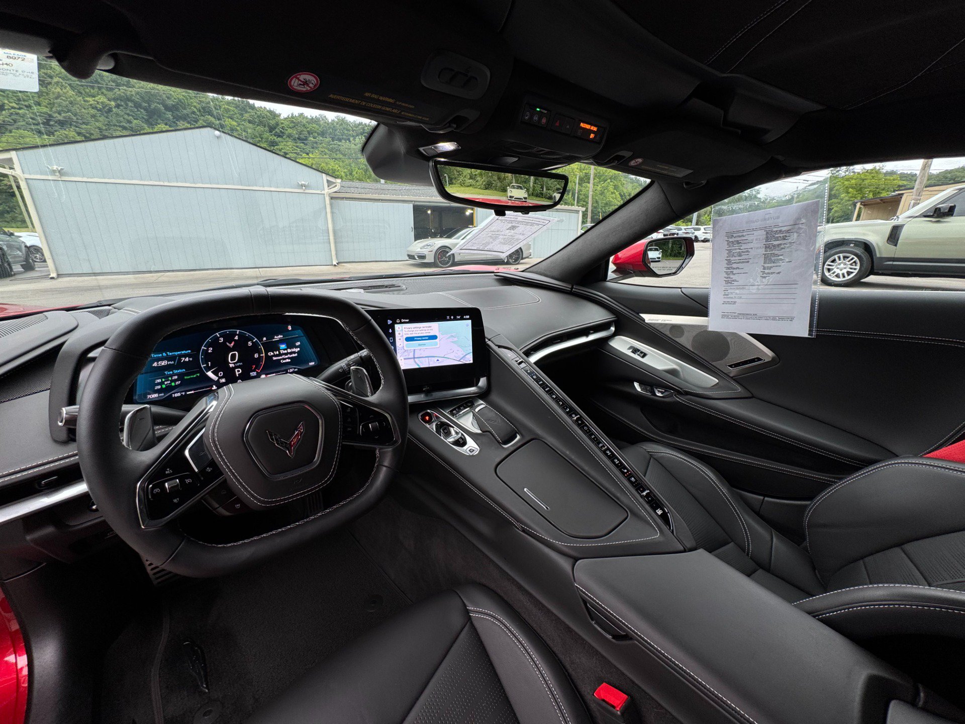 Used 2025 Chevrolet Corvette Stingray Premium Cpe w/ Z51 Performance Package RWD image 10