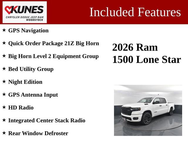 New 2026 RAM 1500 Big Horn image 3