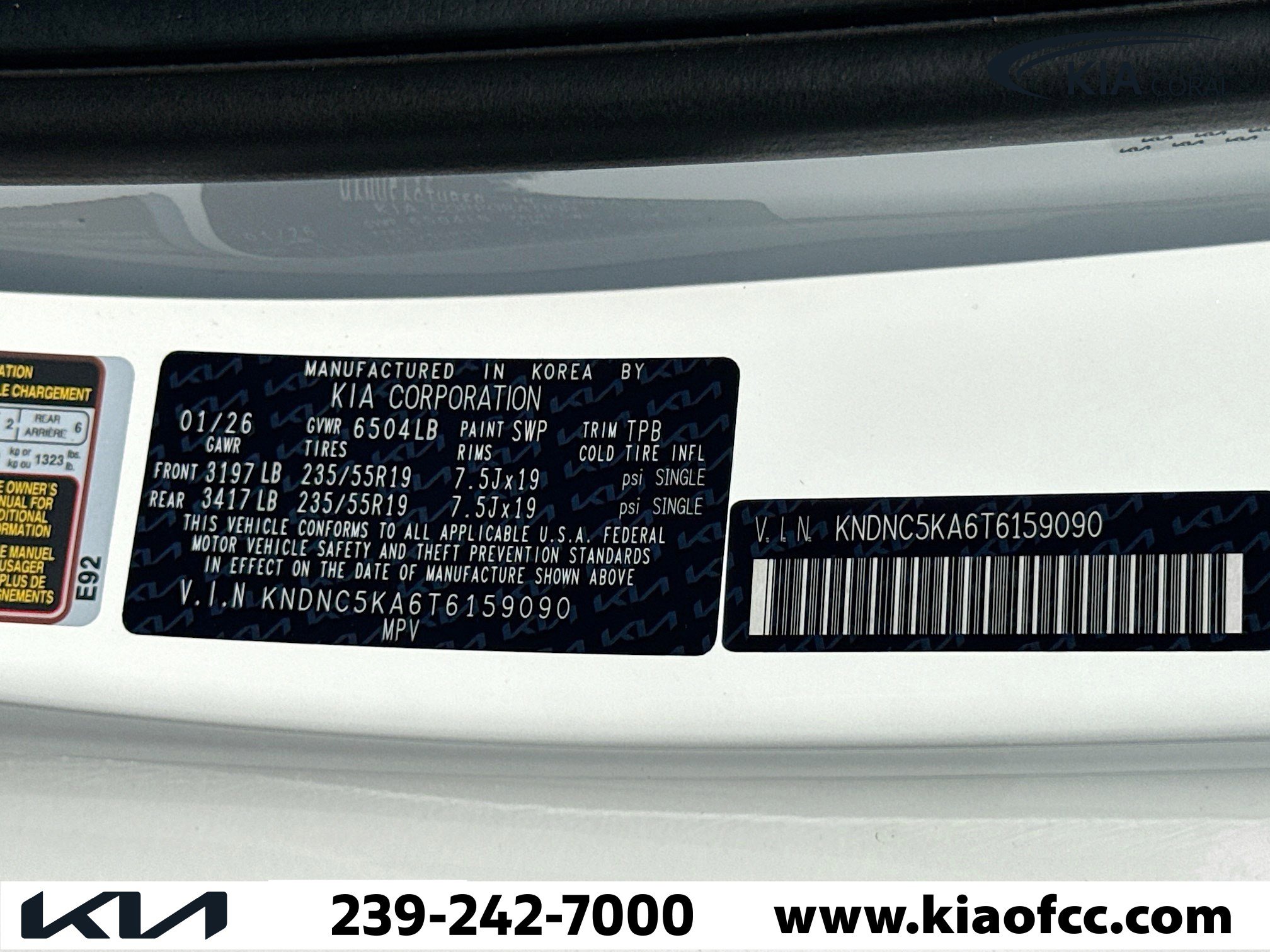 New 2026 Kia Carnival EX image 43