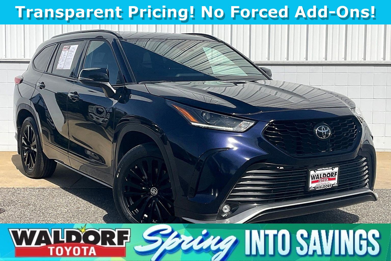 Used 2023 Toyota Highlander XSE AWD/4WD image 1